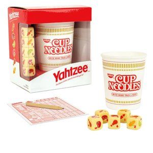 Yahtzee Cup Noodles Dice Game